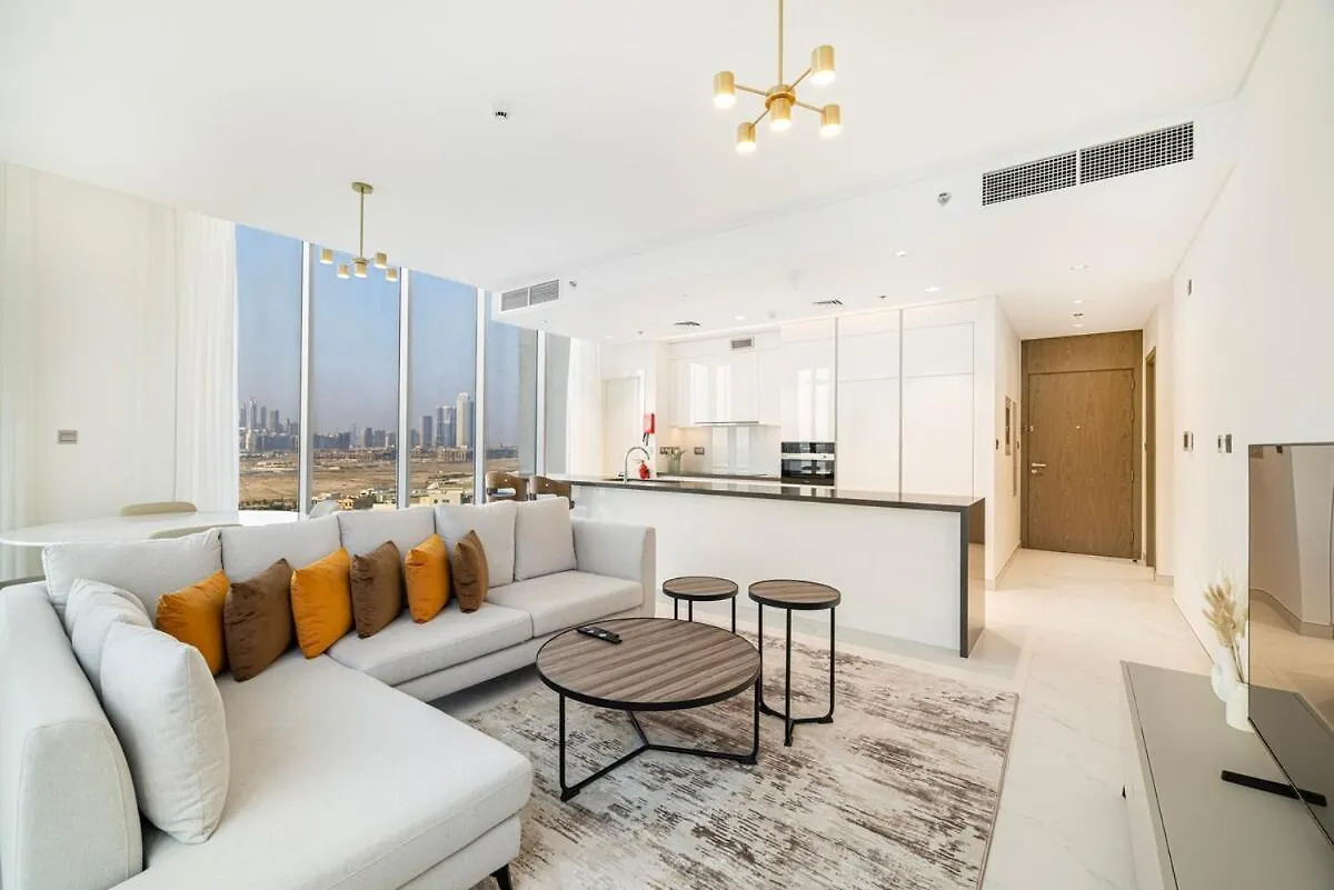 Two Bedroom Apartment At Mbr With Burj Khalifa View Dubai