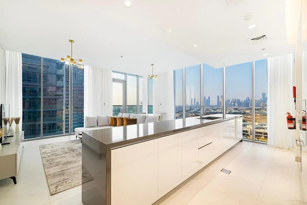 Two Bedroom Apartment At Mbr With Burj Khalifa View Dubai